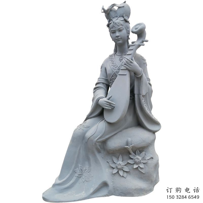 噴漆天女散花雕塑廠家 中式小品 草地天女散花雕塑廠 噴漆天女散花雕塑廠家 中式小品 草地天女散花雕塑廠