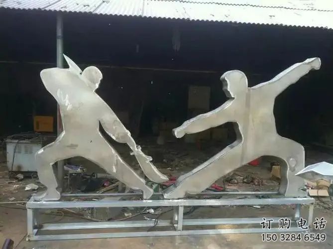 創(chuàng)意擊劍雕塑廠家 啞光小品 公園不銹鋼擊劍雕塑廠 創(chuàng)意擊劍雕塑廠家 啞光小品 公園不銹鋼擊劍雕塑廠