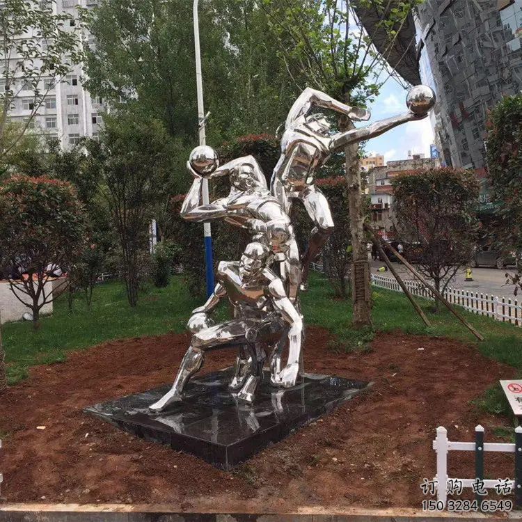 運(yùn)動(dòng)擊劍雕塑廠家 公園鏡面小品 大型戶外不銹鋼擊劍雕塑 運(yùn)動(dòng)擊劍雕塑廠家 公園鏡面小品 大型戶外不銹鋼擊劍雕塑