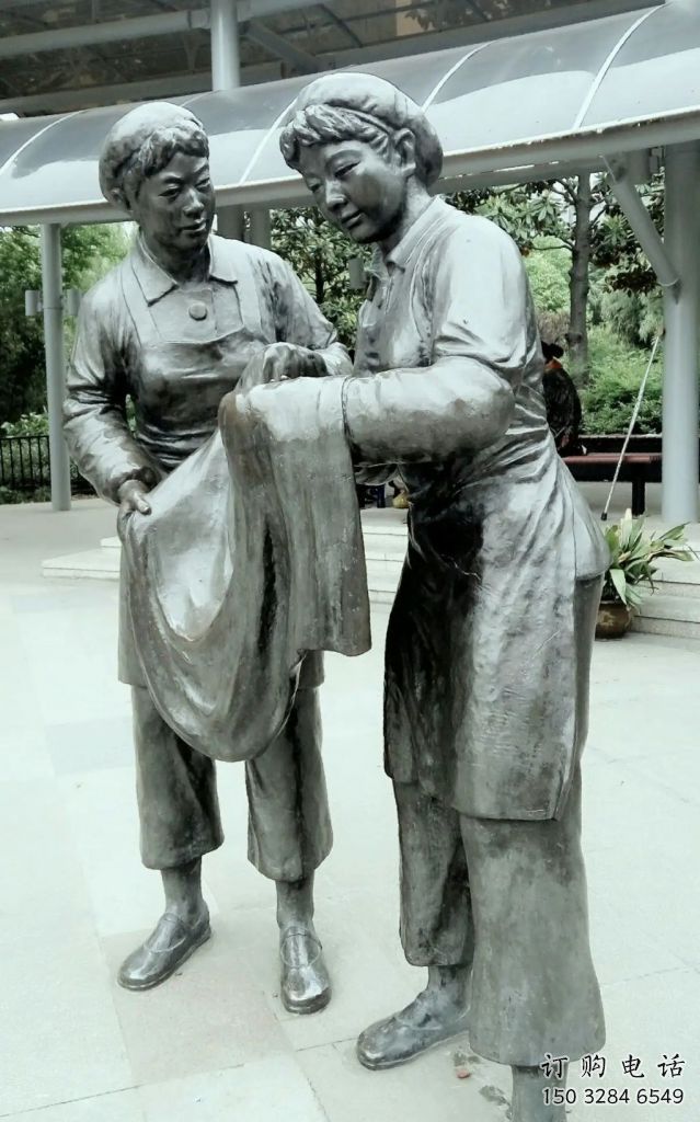 公園女工雕塑廠家 戶外仿古擺件 創(chuàng)意烤漆女工雕塑 公園女工雕塑廠家 戶外仿古擺件 創(chuàng)意烤漆女工雕塑