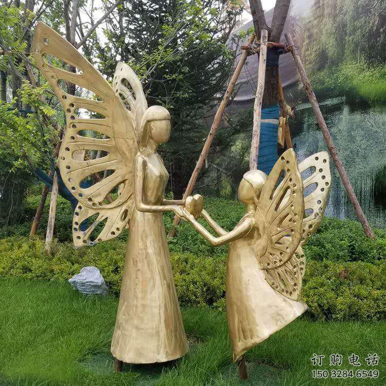 仿古仙子雕塑廠家 草地小品 房地產(chǎn)仙子雕塑廠