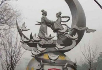 公園愛(ài)情雕塑廠家 戶外擺件  大型不銹鋼愛(ài)情雕塑
