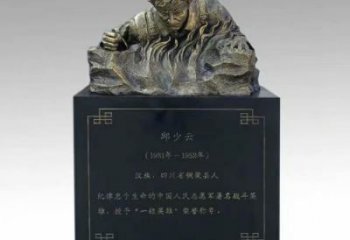 黨建英雄雕塑廠家 異形小品  創(chuàng)意英雄雕塑擺件