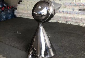 廣場(chǎng)卡通人雕塑廠家  公園小品  創(chuàng)意不銹鋼卡通人雕塑