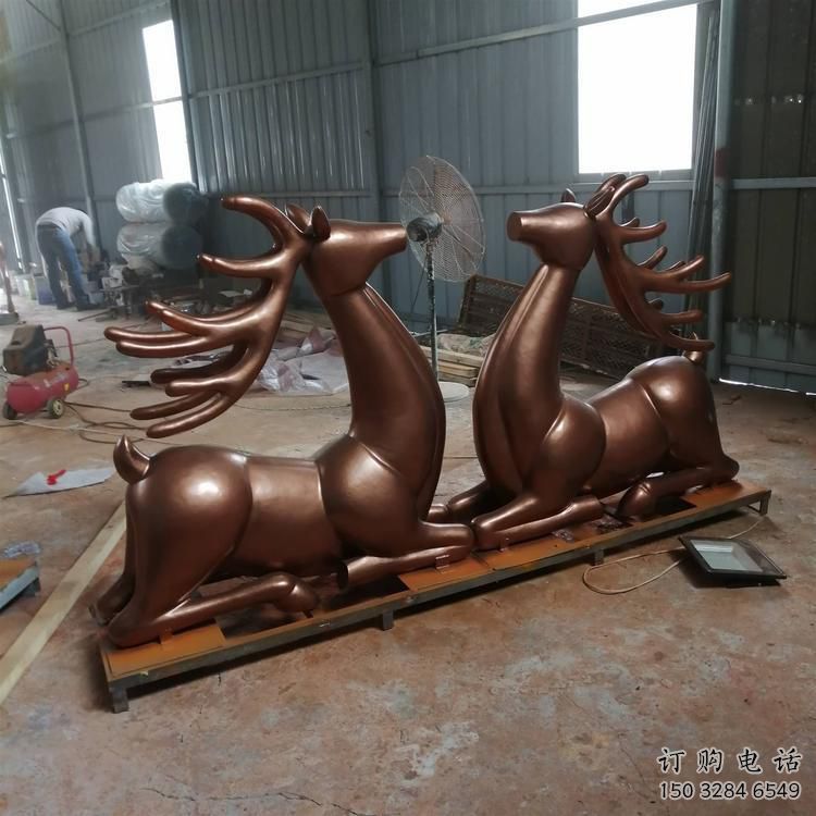 小鹿動物雕塑 小鹿動物雕塑