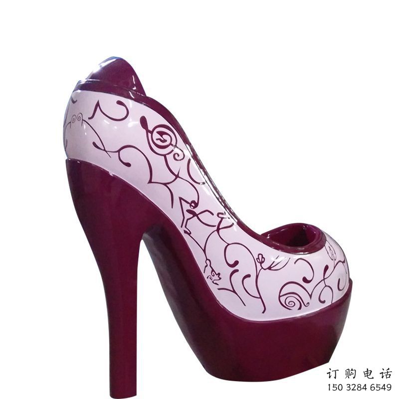 生產(chǎn)創(chuàng)意高跟鞋雕塑 步行街店門(mén)口雕塑 影視劇小品雕塑 生產(chǎn)創(chuàng)意高跟鞋雕塑 步行街店門(mén)口雕塑 影視劇小品雕塑
