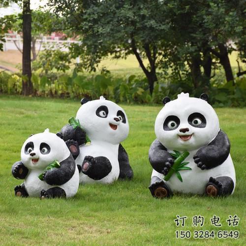 創(chuàng)意熊貓雕塑制作 步行街店門口雕塑 影視劇小品雕塑 創(chuàng)意熊貓雕塑制作 步行街店門口雕塑 影視劇小品雕塑