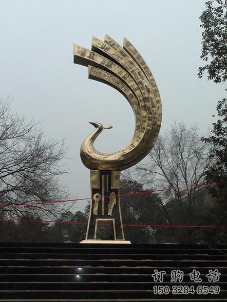 制作風(fēng)景區(qū)鳳凰雕塑廠家 售樓處廣場(chǎng)雕塑 仿古擺件