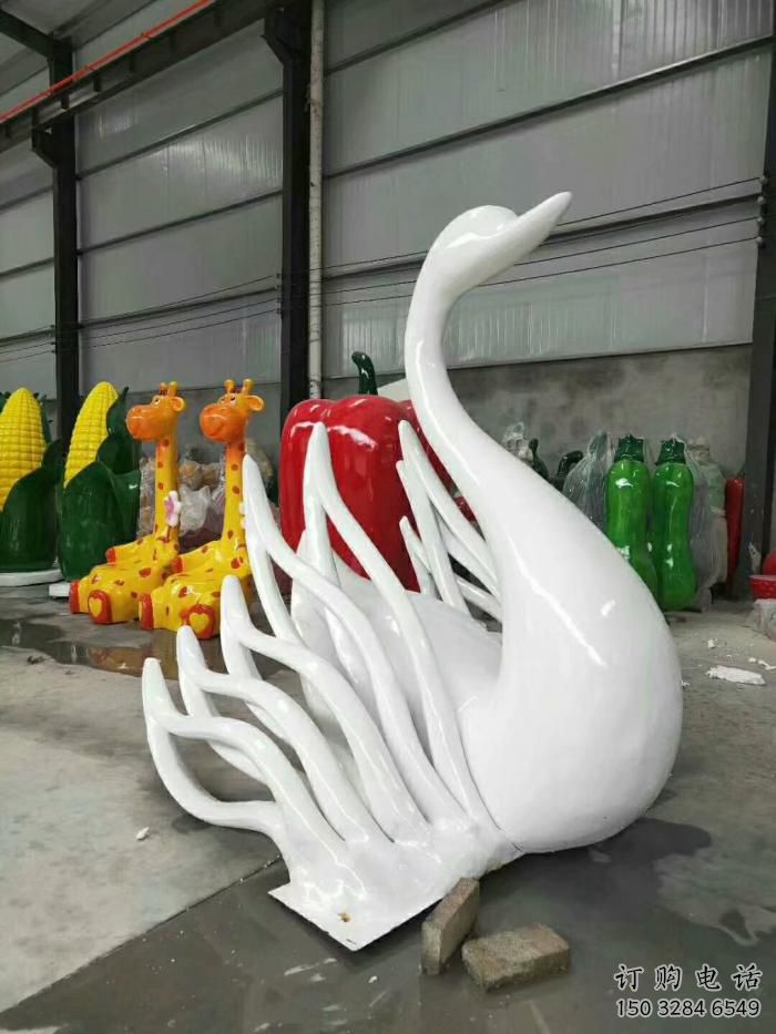 定價園林天鵝雕塑 風(fēng)景區(qū)仿真雕塑 廣場小品