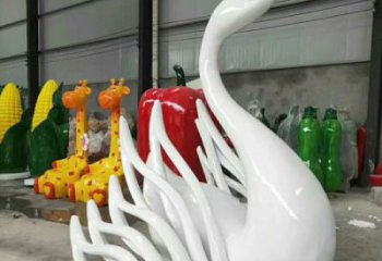 定價園林天鵝雕塑 風(fēng)景區(qū)仿真雕塑 廣場小品