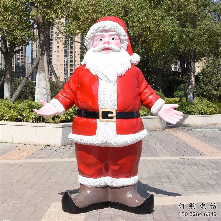 抽象圣誕老人雕塑 店門(mén)口彩繪雕塑 不銹鋼雕塑擺件 抽象圣誕老人雕塑 店門(mén)口彩繪雕塑 不銹鋼雕塑擺件