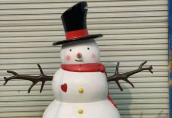 廣場(chǎng)雪人雕塑 公園不銹鋼卡通雕塑 抽象擺件