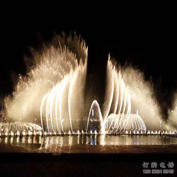 生產(chǎn)噴泉雕塑，燈光數(shù)控效果，公園廣場大型雕塑