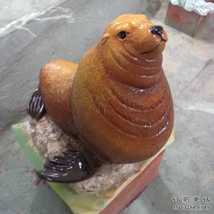 水景海豹雕塑生產(chǎn) 風(fēng)景區(qū)幾何雕塑 廣場(chǎng)小品