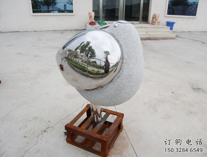 福建售樓部鳥類雕塑，景觀題材，抽象工藝
