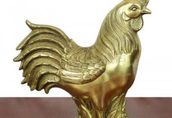 云南操場(chǎng)小雞雕塑，公園主題，鍍銅工藝