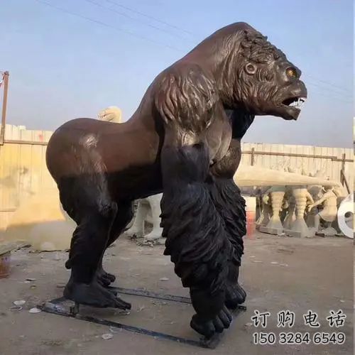 貴州商場(chǎng)黑猩猩雕塑 仿真動(dòng)物雕塑 店門(mén)口小品 貴州商場(chǎng)黑猩猩雕塑 仿真動(dòng)物雕塑 店門(mén)口小品
