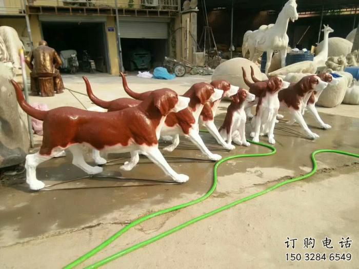 仿真狗雕塑 店門口園林雕塑 動物小品 仿真狗雕塑 店門口園林雕塑 動物小品