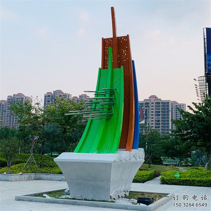 廣場帆船雕塑廠家，仿古景觀雕塑，仿古擺件