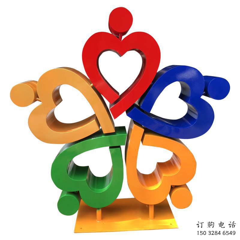愛心雕塑制作廠家 愛情美陳雕塑 噴漆雕塑 愛心雕塑制作廠家 愛情美陳雕塑 噴漆雕塑