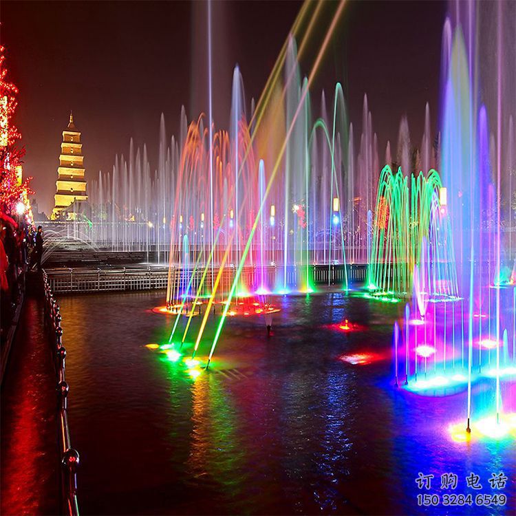 公園波光噴泉雕塑，噴泉雕塑承接