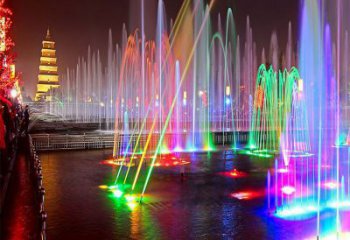 公園波光噴泉雕塑，噴泉雕塑承接