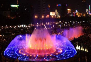 漂浮波光噴泉雕塑，噴泉雕塑加工