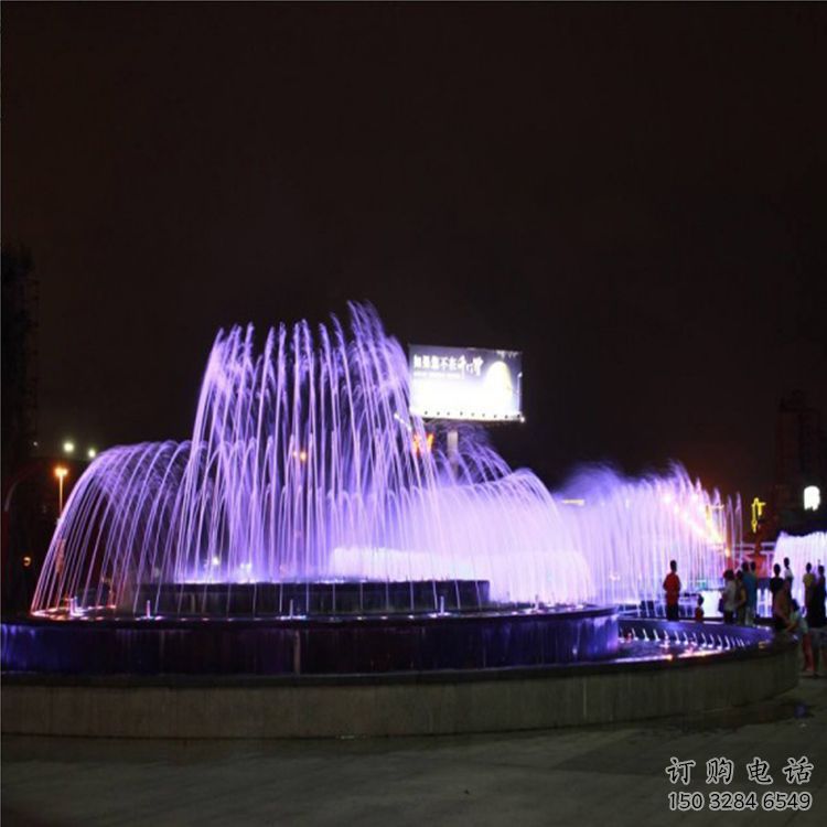 生產(chǎn)噴泉雕塑，燈光數(shù)控效果，公園噴泉雕塑廠