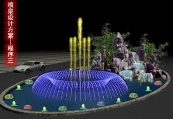 變頻漂浮噴泉雕塑，水景藝術(shù)噴泉雕塑預(yù)定