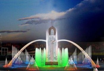 搖擺漂浮噴泉雕塑，水景藝術(shù)噴泉雕塑預(yù)定