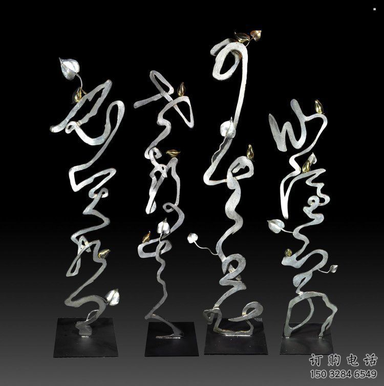 藝術(shù)字雕塑指用，景觀雕塑，不銹鋼藝術(shù)字雕塑點擊