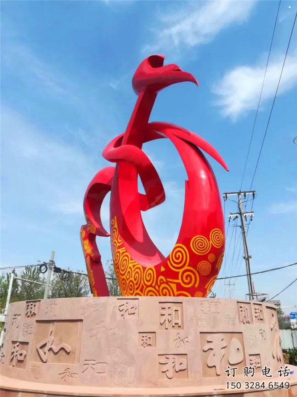 和字雕塑制造，歐式風(fēng)格，不銹鋼和字雕塑創(chuàng)意廠家