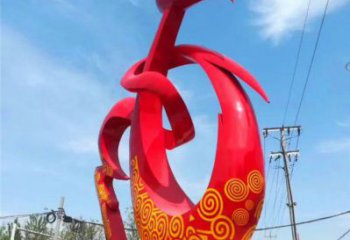 和字雕塑制造，歐式風(fēng)格，不銹鋼和字雕塑創(chuàng)意廠家