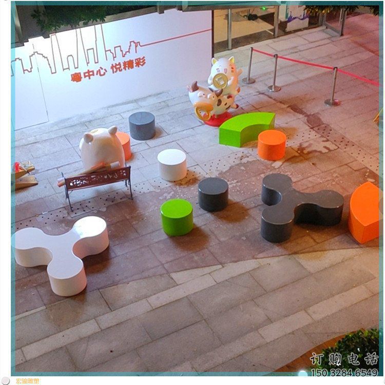 商場(chǎng)坐凳雕塑 商場(chǎng)坐凳雕塑
