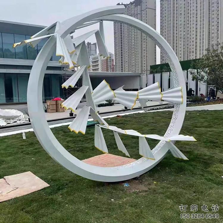 宣傳主題雕塑廠家制作，藝術(shù)形象標(biāo)識，地標(biāo)美陳雕塑