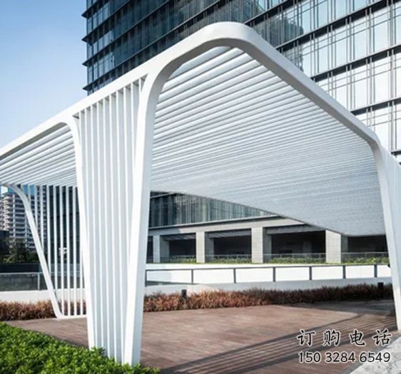 標(biāo)志型景觀不銹鋼廊架雕塑 標(biāo)志型景觀不銹鋼廊架雕塑