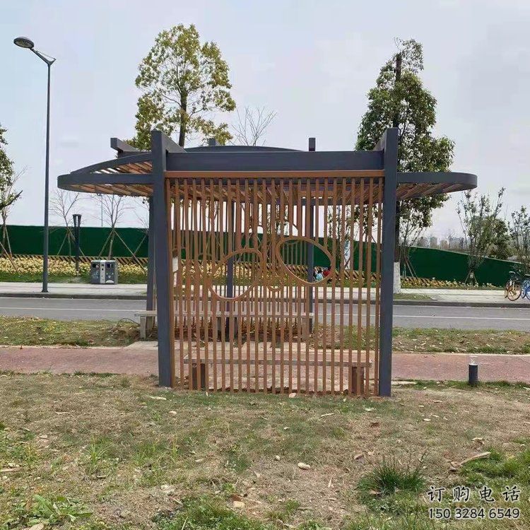 簡約不銹鋼廊架雕塑小品 簡約不銹鋼廊架雕塑小品