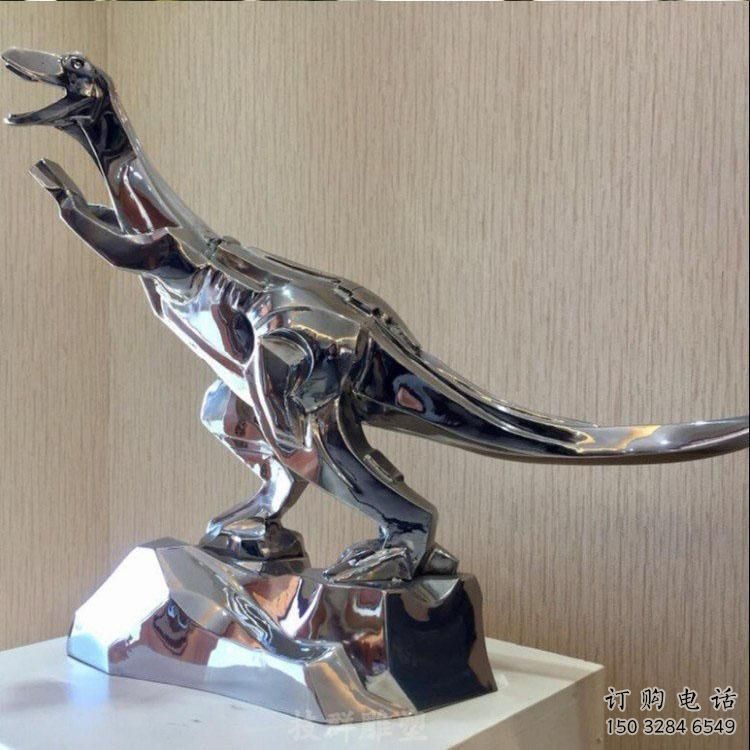 景觀恐龍雕塑通用，街景小品，鏡面恐龍雕塑制造
