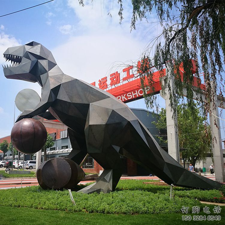 景區(qū)恐龍雕塑供給，動(dòng)物雕塑，烤漆恐龍雕塑供求