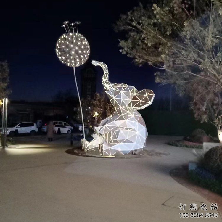 大象雕塑提供，多彩藝術(shù)，中式烤漆大象雕塑通用