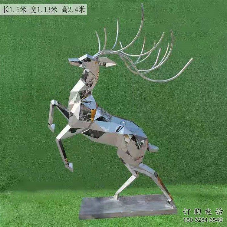 景觀小鹿雕塑選定，園林裝飾，大型切面小鹿雕塑公司