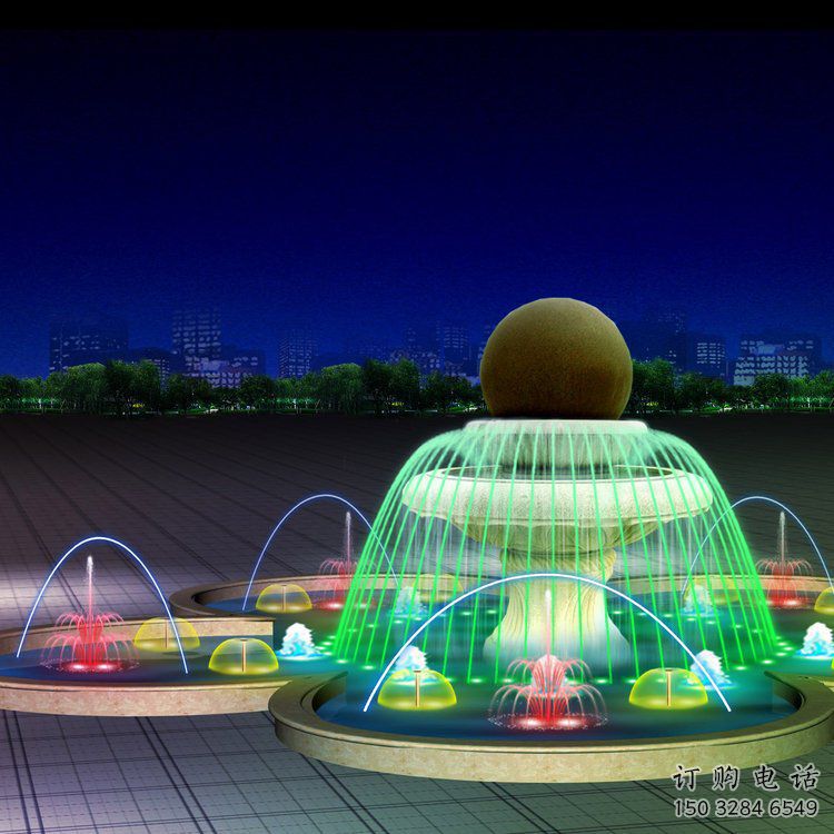 移動(dòng)式噴泉水簾雕塑 移動(dòng)式噴泉水簾雕塑