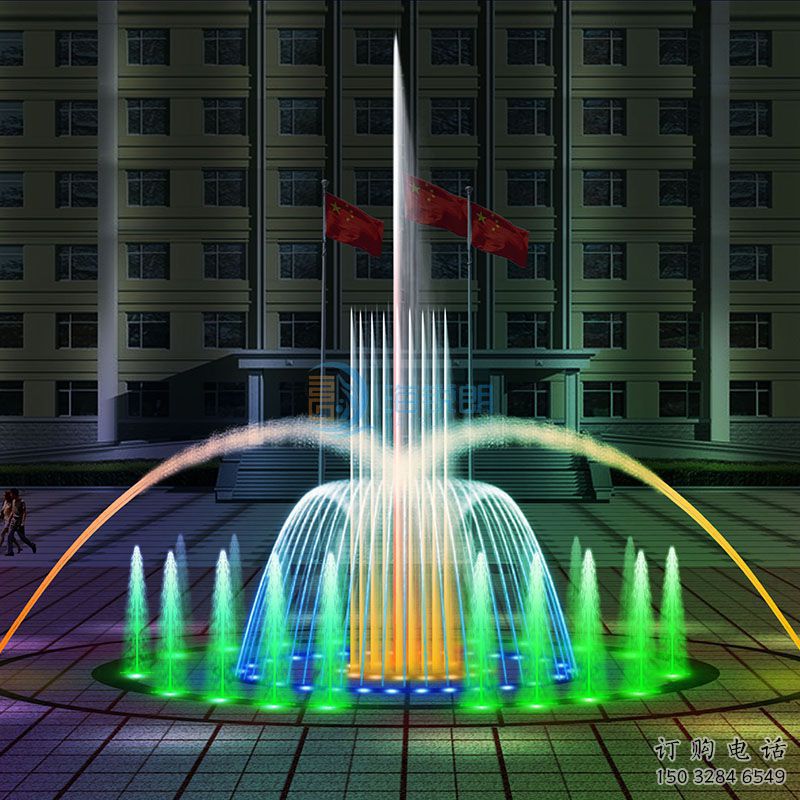 數(shù)碼旱地電影噴泉雕塑 數(shù)碼旱地電影噴泉雕塑