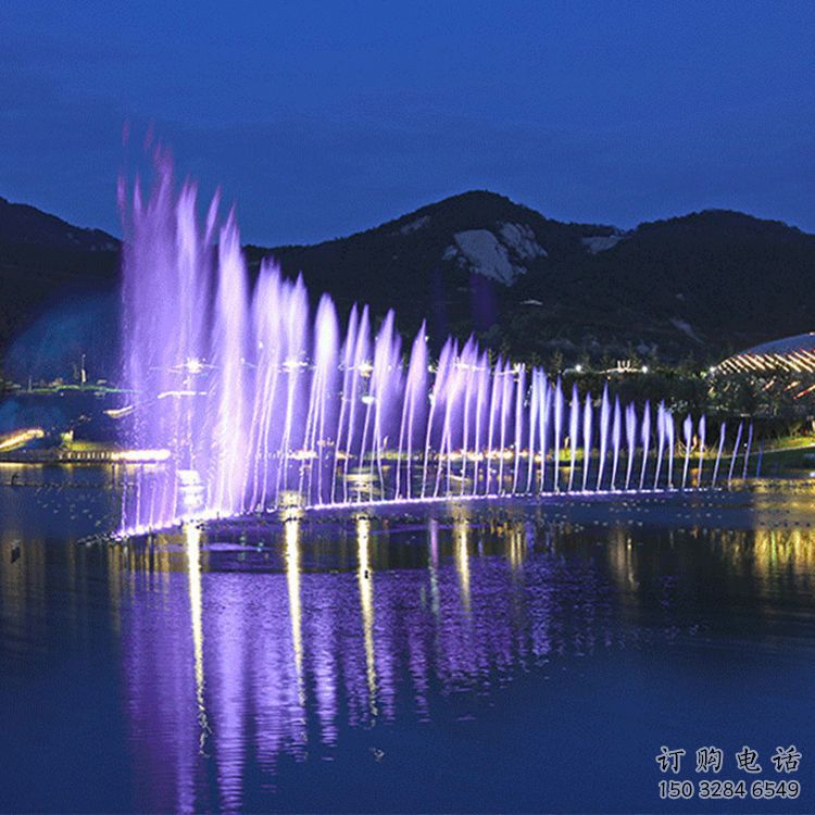 制造噴泉雕塑，燈光數(shù)控效果，程控配置結(jié)構(gòu)