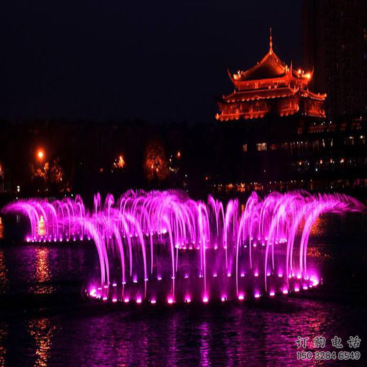 制作噴泉雕塑，燈光數(shù)控效果，電影效果雕塑