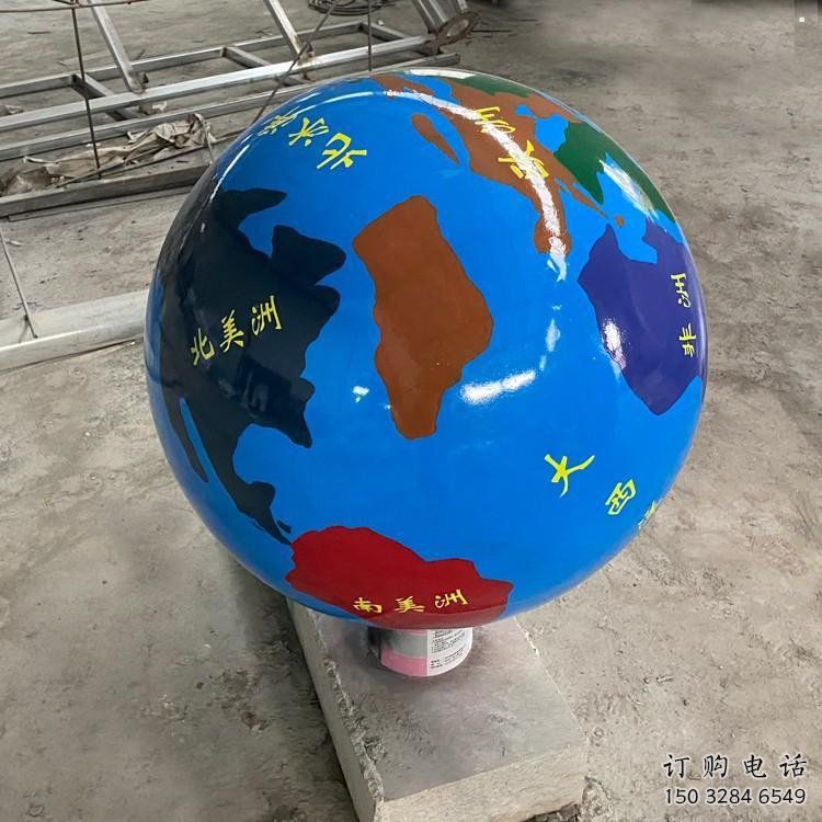 地球雕塑承接，廣場系列，主題不銹鋼地球雕塑標(biāo)準(zhǔn)