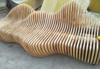 售樓部坐凳雕塑，噴砂雕塑，烤漆題材