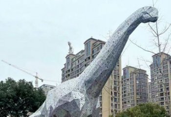 鏤空恐龍雕塑制造，歐式風格，切面恐龍雕塑定價