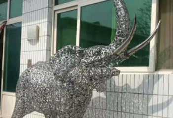 大象雕塑通用，街頭雕塑，鏤空大象雕塑標(biāo)準(zhǔn)