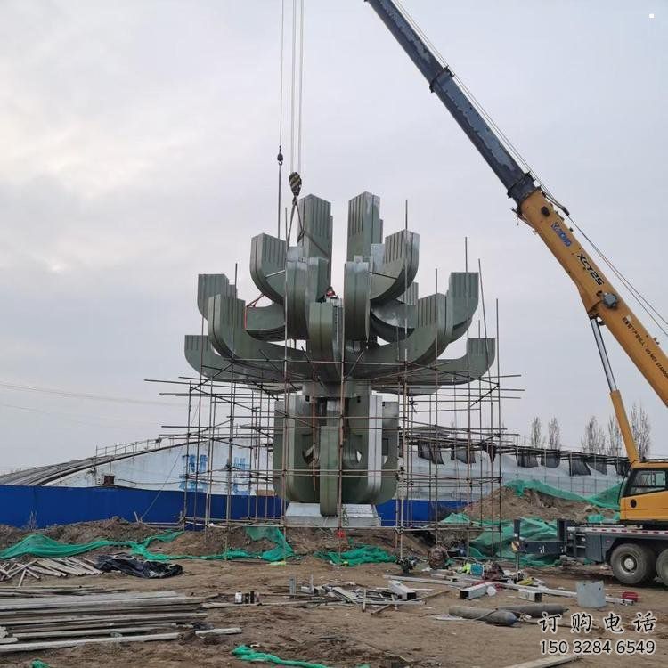 蓮花雕塑選用，鍛造工藝，幾何蓮花雕塑標(biāo)準(zhǔn)廠家
